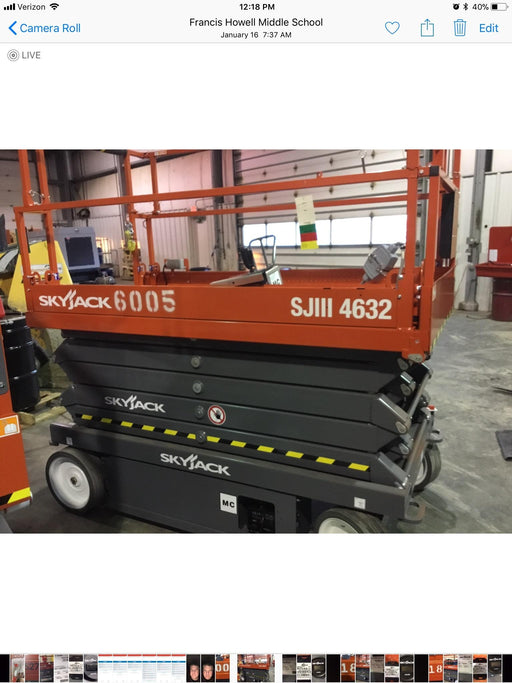 2018 SKYJACK SJIII-4632