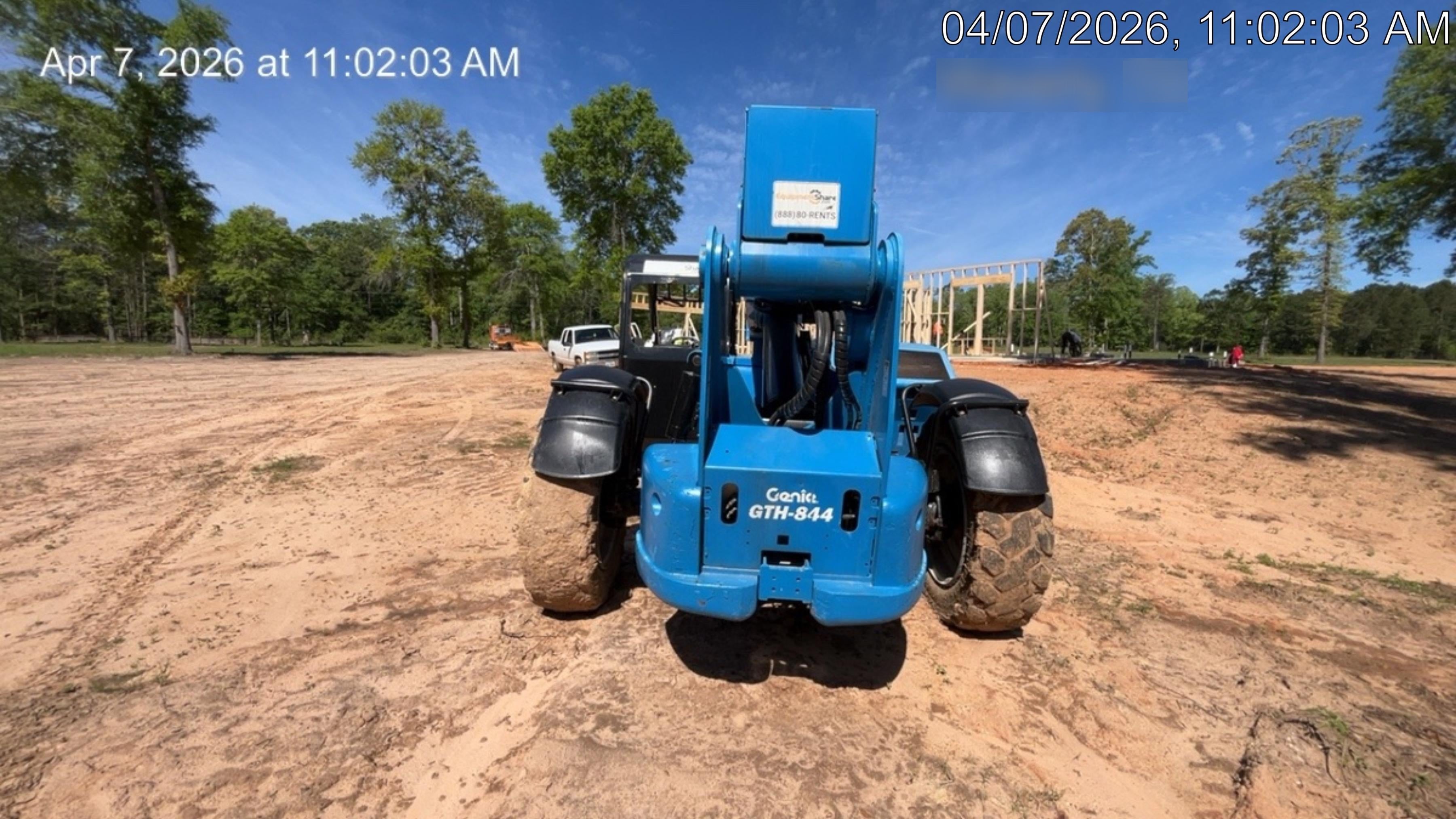 2017 Genie GTH-844 Genie GTH 844, Solid Tires, 60" carriage, Open ROPS - GTH08E-10916