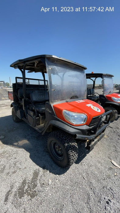 2021 Kubota RTV-X1140W-H Plastic Canopy, Windshield Acrylic Clear, LED Strobe Light, Wire Harness Kit, Back up Alarm