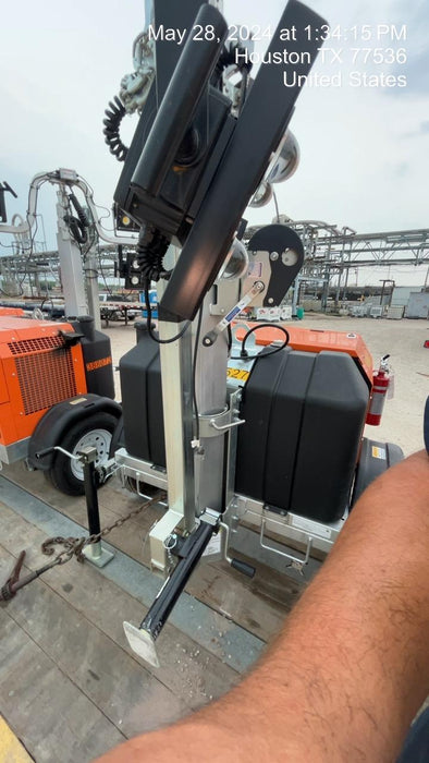 2024 Wanco WLTT-4MM4K Diesel, Deep Sea Controller, Shore Power Plug, Auto Start, (4) 350W LED Floodlights, 4kW Generator, 60 Gal Fuel Tank, 2" Ball, T3