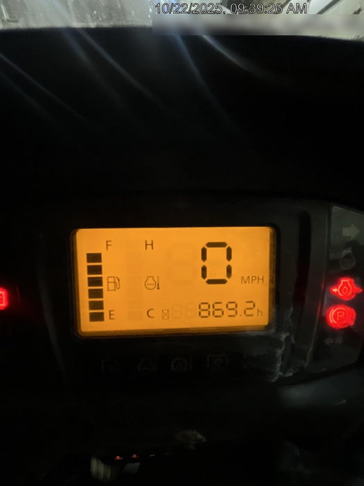 2021 Kubota RTV-X1140W-H Plastic Canopy, Windshield Acrylic Clear, LED Strobe Light, Wire Harness Kit, Back up Alarm