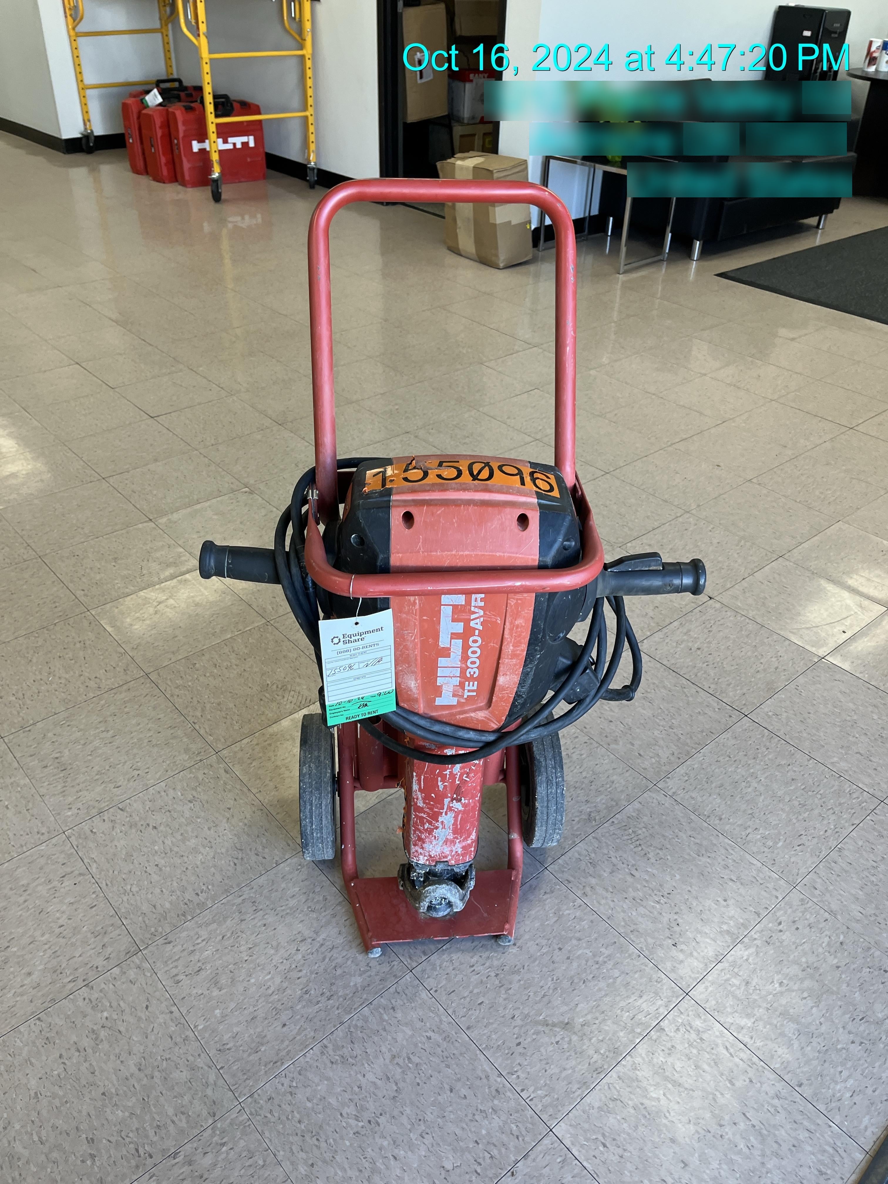 2021 HILTI TE 3000-AVR