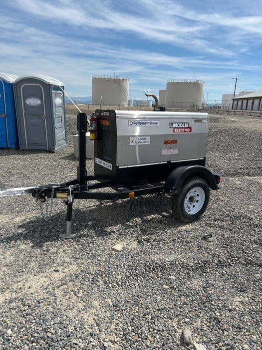 2024 Lincoln Electric LE400 Kubota V1505, Trlr, Cable Rack, Light Kit, ES Decals, T3