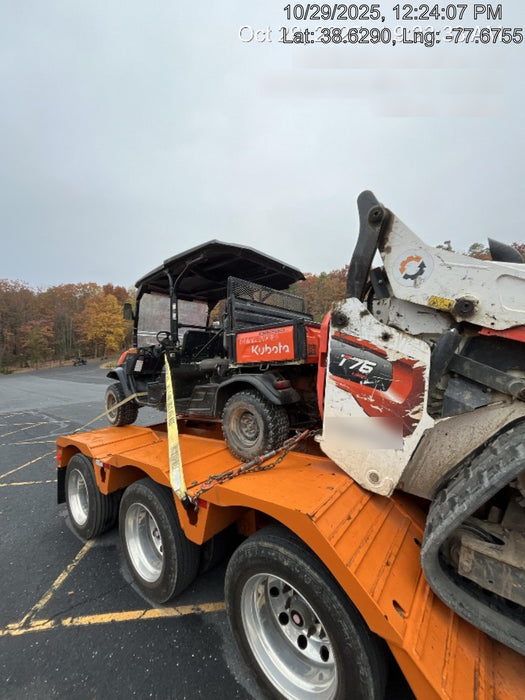 2021 Kubota RTV-X1140W-H Plastic Canopy, Windshield Acrylic Clear, LED Strobe Light, Wire Harness Kit, Back up Alarm