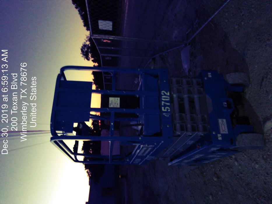 2019 Genie GS-1930 Fixed rails with chain Entry