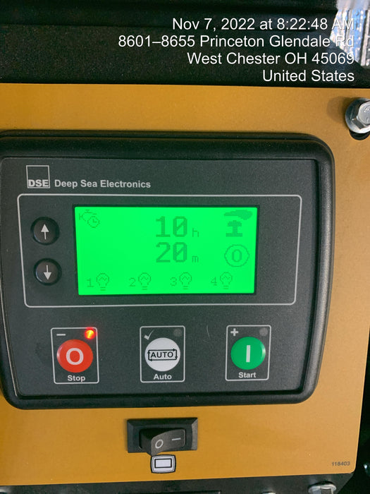 2022 Allmand NLV3GR (4) LED Light Fixture 350W, 23' Vertical Mast, 3kW Prime, Towable, ES Decals, T3