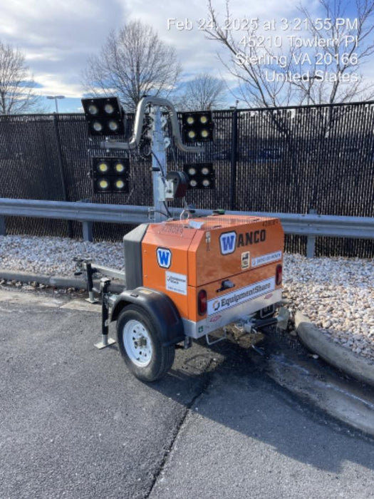 2024 Wanco WLTT-4MM4K Diesel, Deep Sea Controller, Shore Power Plug, Auto Start, (4) 350W LED Floodlights, 4kW Generator, 60 Gal Fuel Tank, 2" Ball, T3