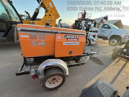 2022 Lincoln Electric LE400 Kubota V1505, Trlr, Cable Rack, Light Kit, ES Decals, T3