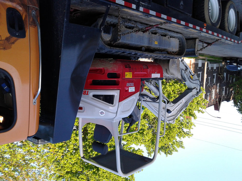 2019 Takeuchi TB260 Takeuchi TB260 Canopy w/Rubber Tracks, Auxiliary Hydraulics, Standard Blade, Manual QC
