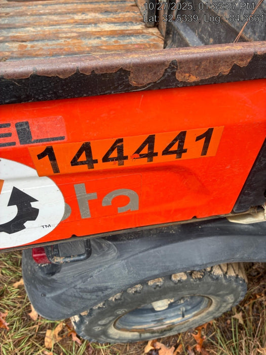 2021 Kubota RTV-X1140W-H Plastic Canopy, Windshield Acrylic Clear, LED Strobe Light, Wire Harness Kit, Back up Alarm