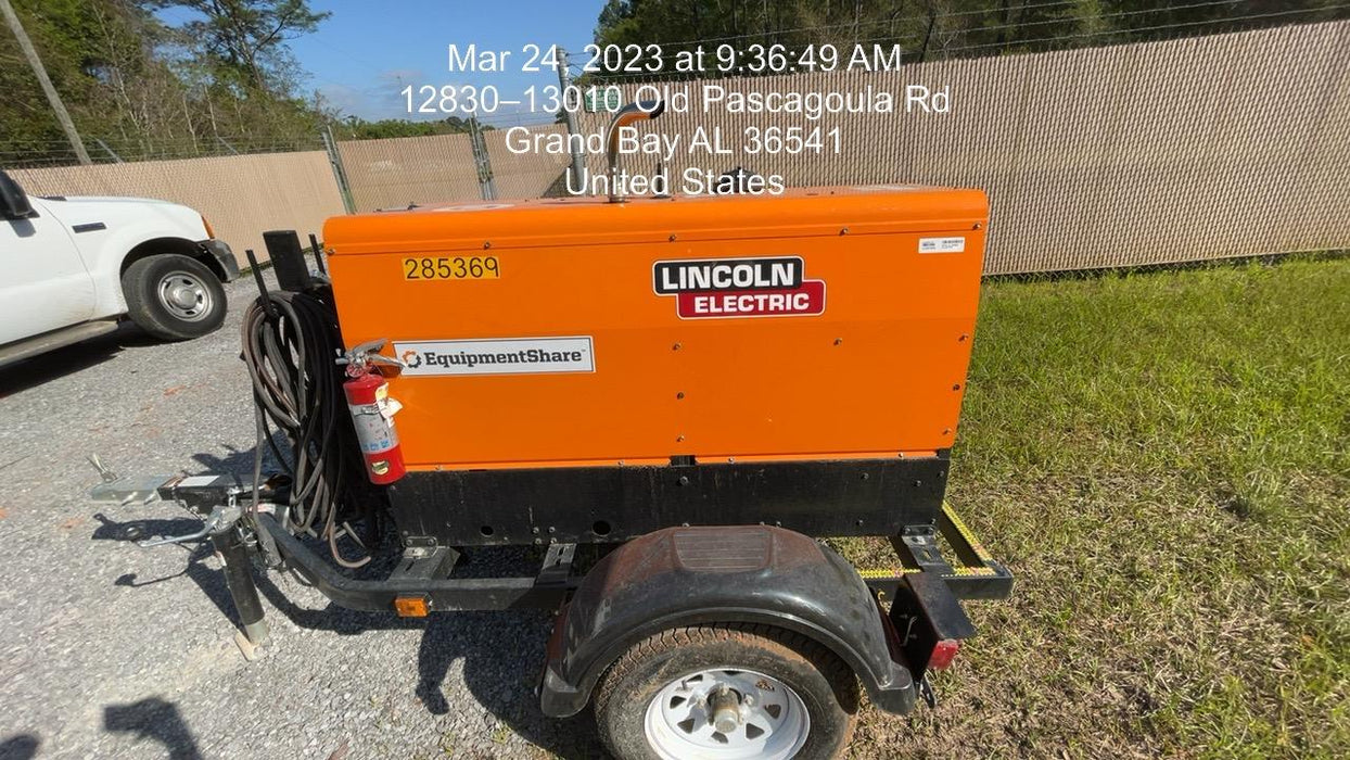 2022 Lincoln Electric LE400 Kubota V1505, Trlr, Cable Rack, Light Kit, ES Decals, T3