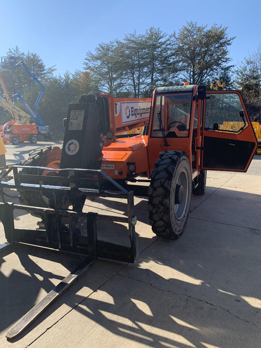 2020 Skytrak 8042 Cab/Heat/Air, Solid Tires, Work Lights, Beacon, Aux Hydraulics, Back up Alarm, Lifting Eye, ES Decals