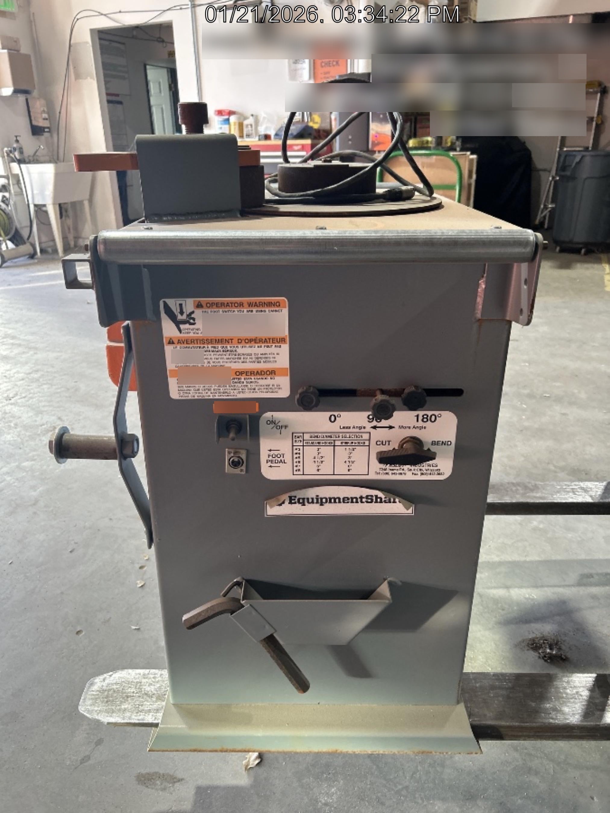 2021 FASCUT Rebar Bender - Fascut