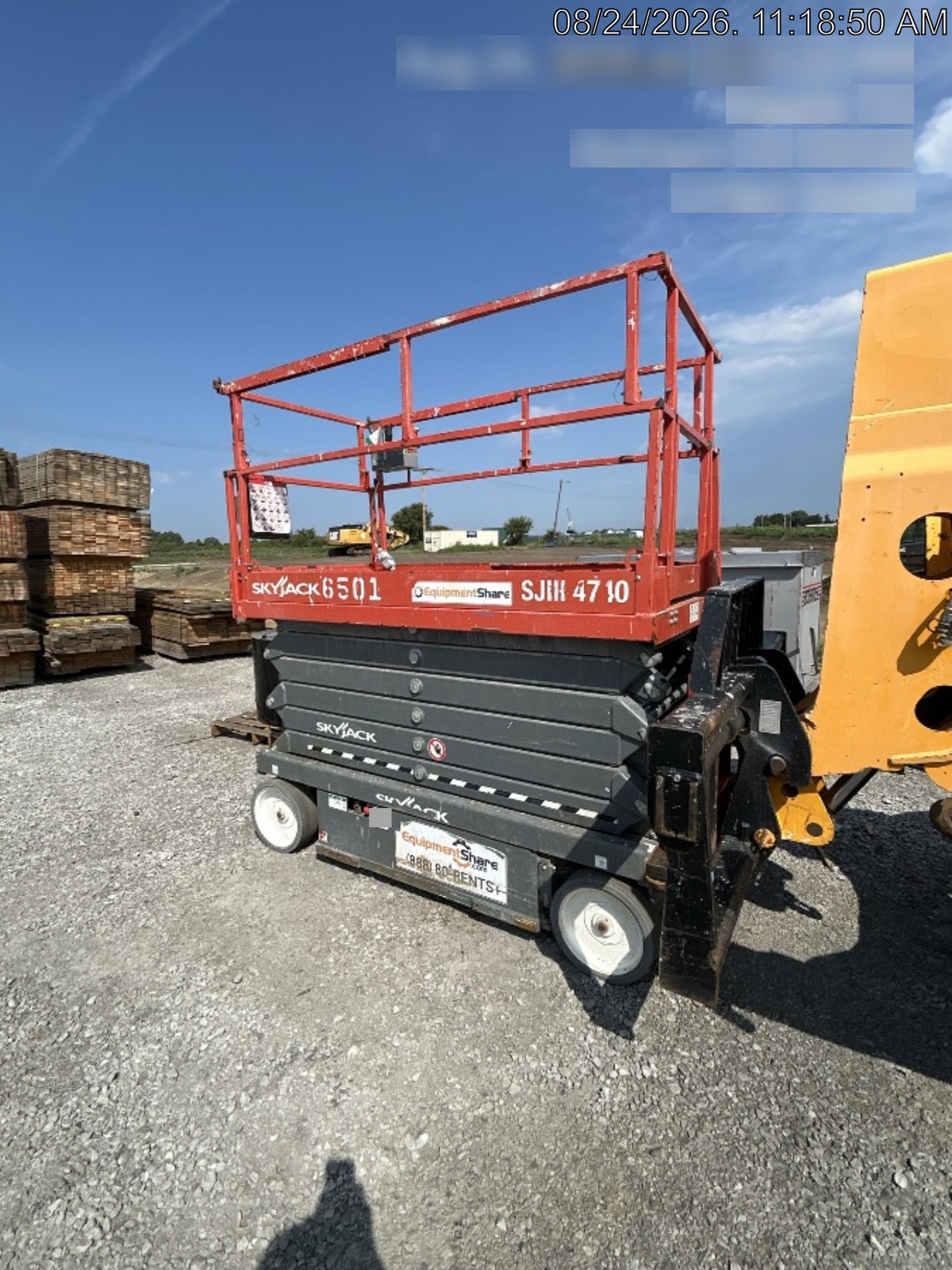 2017 Skyjack SJIII-4740 Skyjack SJ4740, Extended Warranty 5yr/5k hr