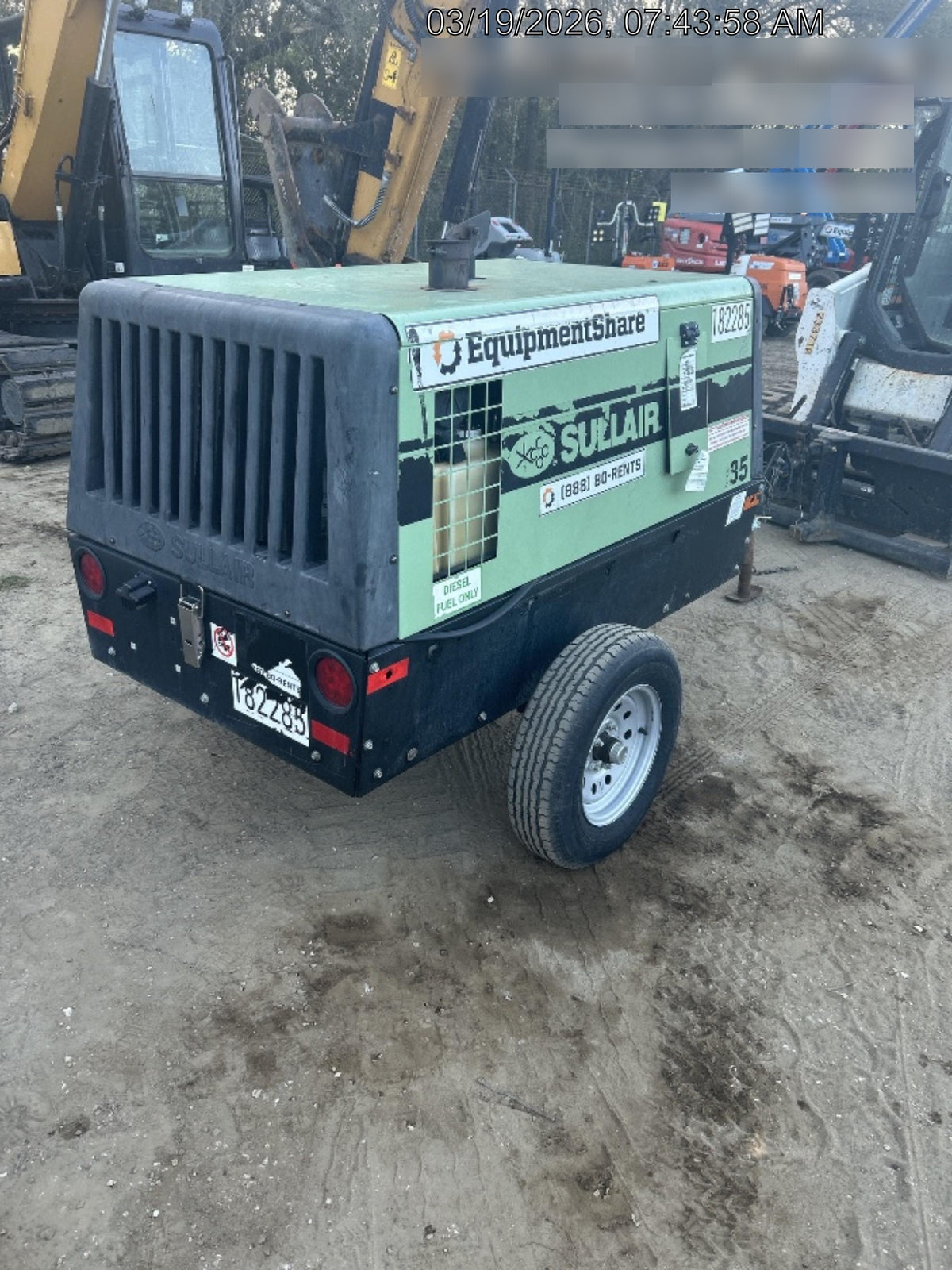 2021 SULLAIR 185D-DPQ KU4F