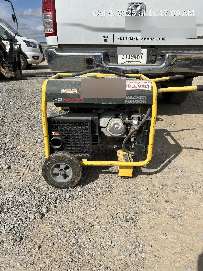 2018 WACKER NEUSON GP6600A