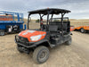 2022 Kubota RTV-X1140W-H Plastic Canopy, Windshield Acrylic Clear, LED Strobe Light, Wire Harness Kit, Back up Alarm