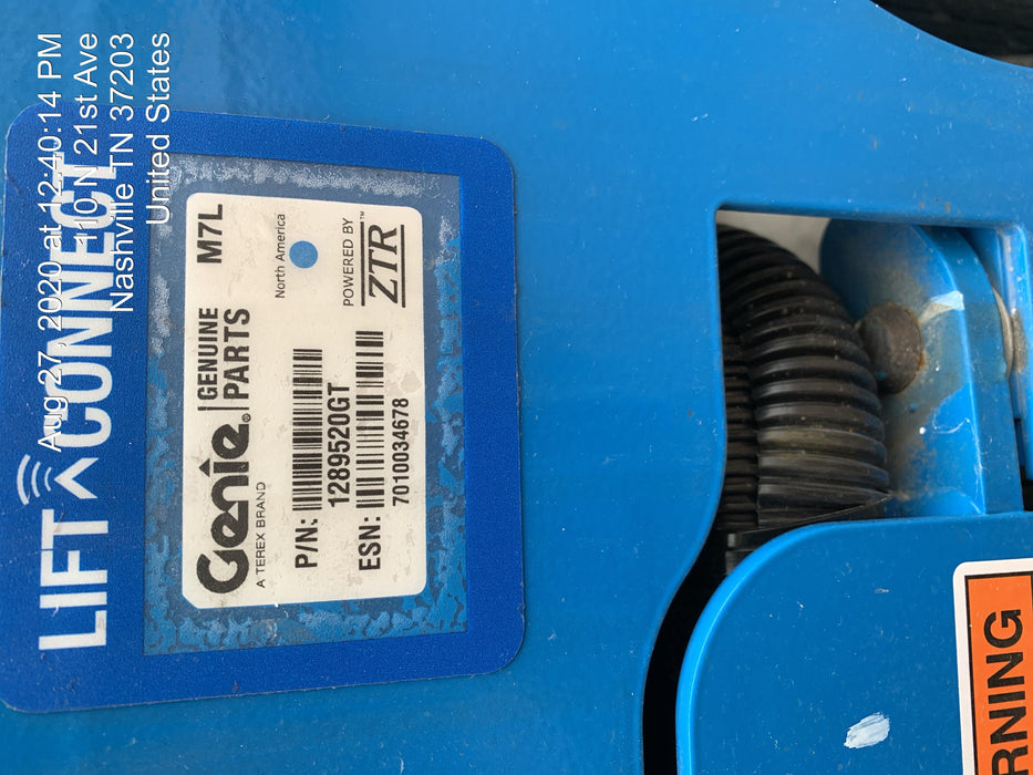 2020 Genie GS-1930 Fixed rails with chain entry gate - Pre A92.20