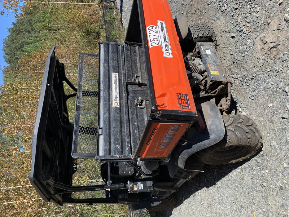 2019 Kubota RTV-X1140W-H 4wd Utility Cart, LED Strobe, Windshield Tempered Glass, Pastic Canopy, Wire Harness Kit, Backup Alarm
