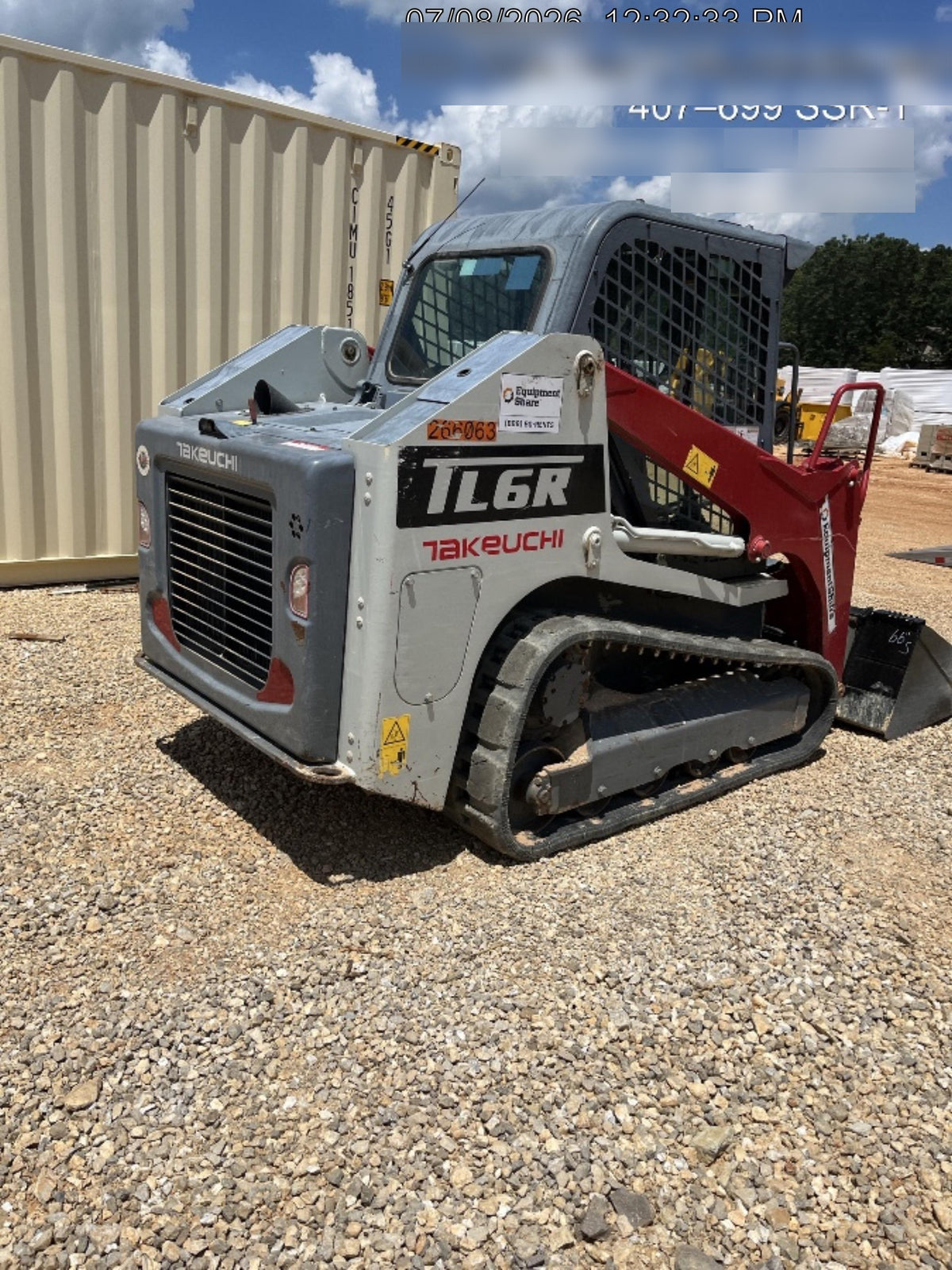 2022 TAKEUCHI TL6CR