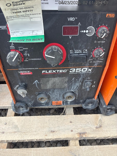 2021 LINCOLN ELECTRIC FLEXTEC 350X