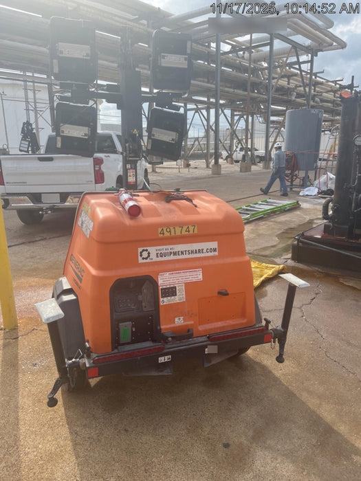 2025 Generac MLTS-4 Diesel, Mitsubishi L2E, 7.1 hp @1800 rpm, Flex Switch 120V Input, Powerzone Controller, (4) 320W LED Lights, 4kW Generator, 39.9 Gal Fuel Tank, 2" Ball, ES Decals