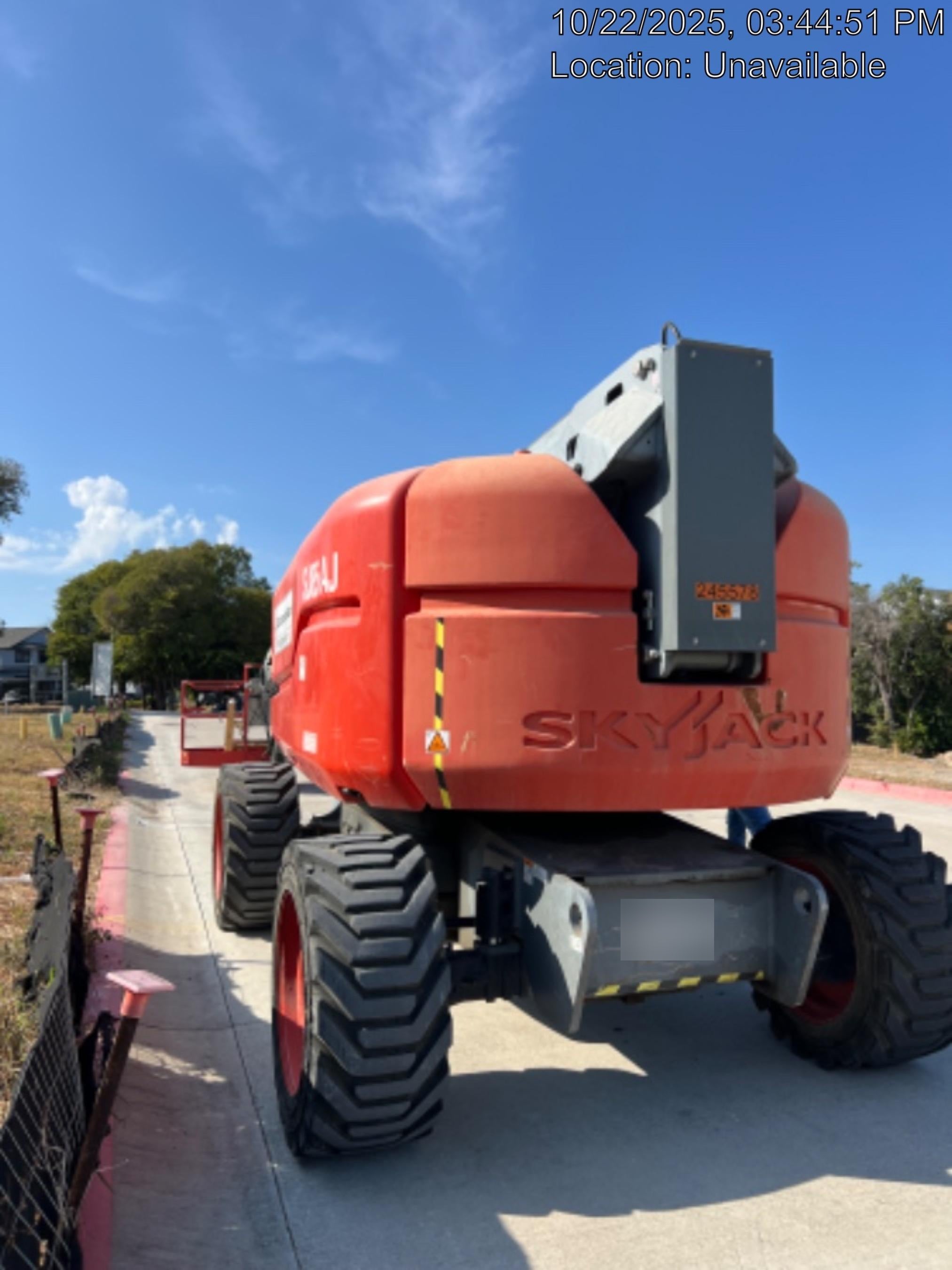 2022 SKYJACK SJ85 AJ