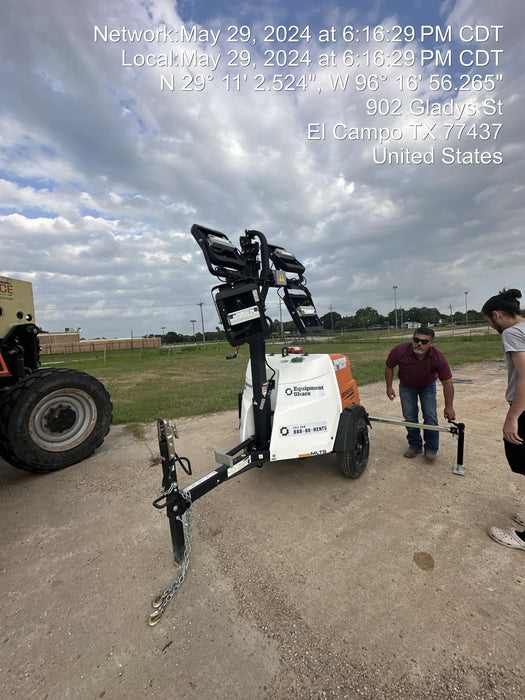 2024 Generac MLT2 Diesel, Flex Switch 120V Input, Powerzone Controller, 
(4) 320W LED Lights, 4kW Generator, 39.9 Gal Fuel Tank, 2" Ball, T3