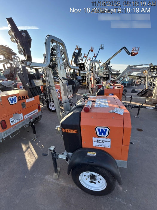 2024 Wanco WLTT-4MM4K Diesel, Deep Sea Controller, Shore Power Plug, Auto Start, (4) 350W LED Floodlights, 4kW Generator, 60 Gal Fuel Tank, 2" Ball, T3