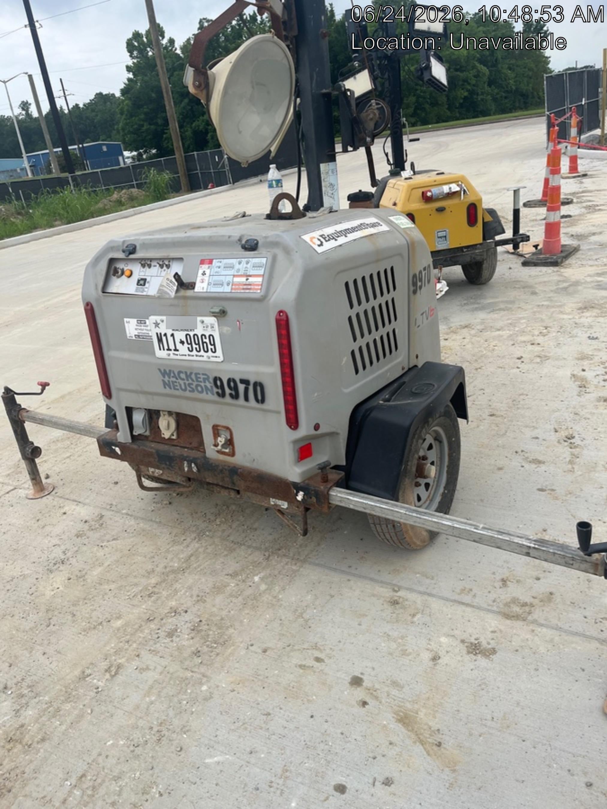 Wacker Neuson LTV6K-MH Wacker Neuson LTV6K Towable Light Tower