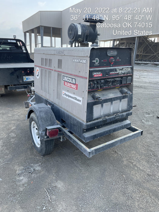 2021 Lincoln Electric Vantage 549X VANTAGE 549X READY PAK 3