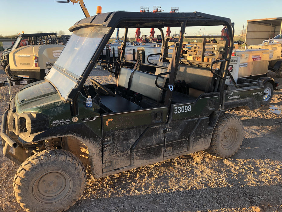 Kawasaki Mule PRO-DXT Movement Alarm, Beacon, Hard Top, ES Track Hardware