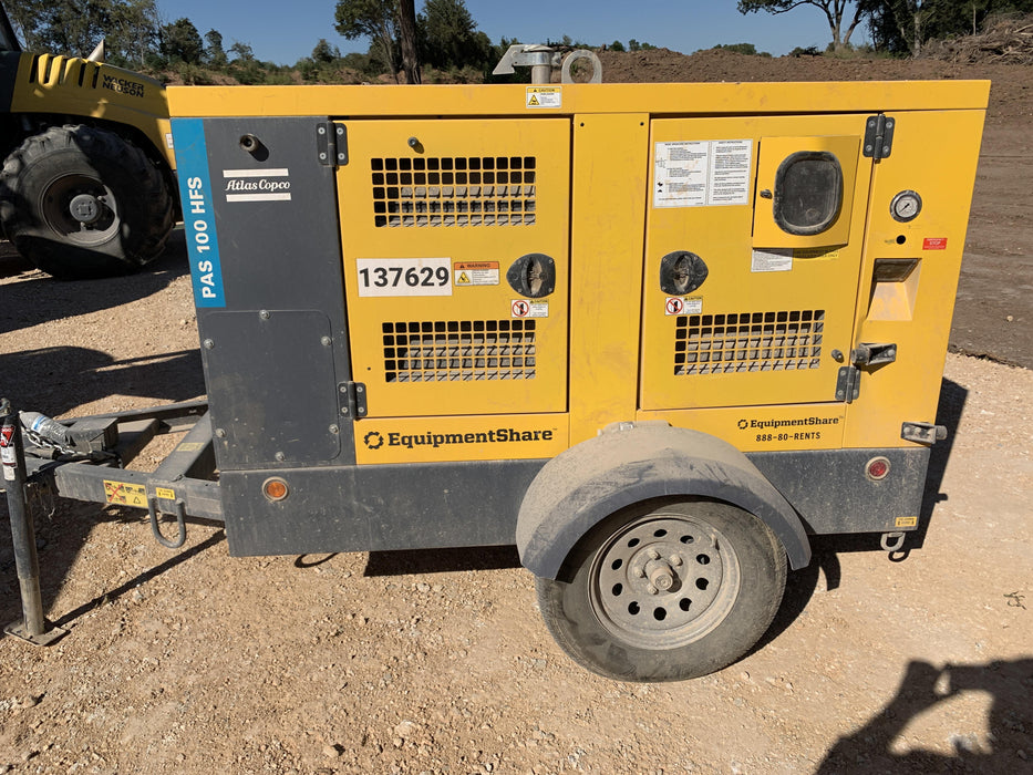 2021 ATLAS COPCO PAS 100 HF CS Enclosed