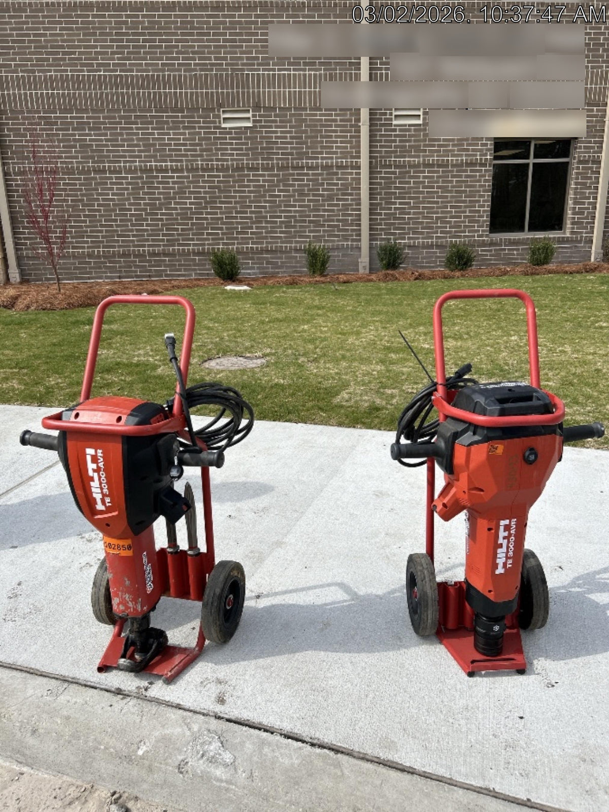 2020 HILTI TE 3000-AVR