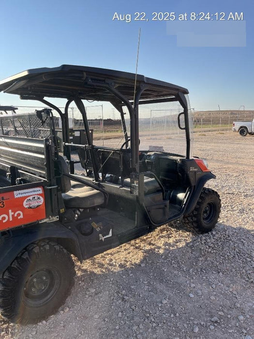 2022 Kubota RTV-X1140W-H Plastic Canopy, Windshield Acrylic Clear, LED Strobe Light, Wire Harness Kit, Back up Alarm