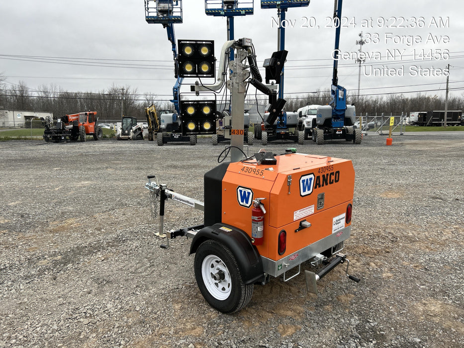 2024 Wanco WLTT-4MM4K Diesel, Deep Sea Controller, Shore Power Plug, Auto Start, (4) 350W LED Floodlights, 4kW Generator, 60 Gal Fuel Tank, 2" Ball, T3