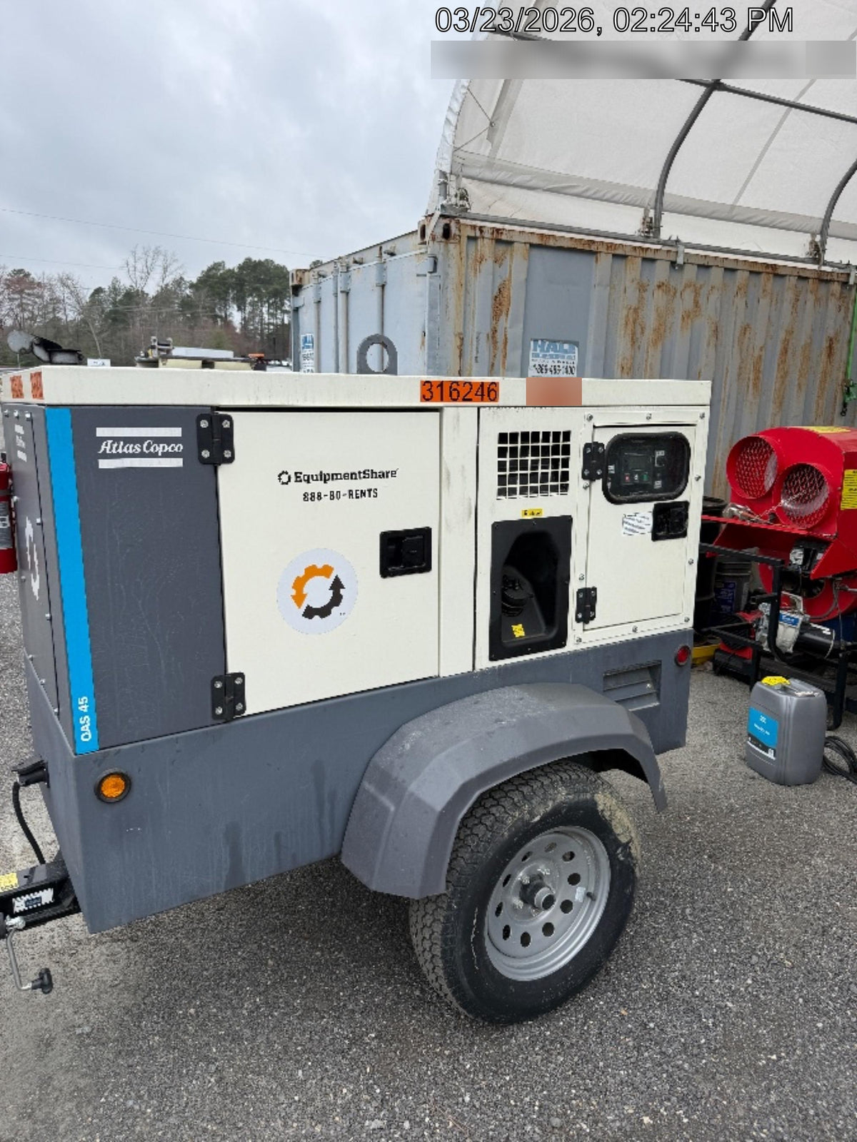 2023 ATLAS COPCO QAS45 CWK