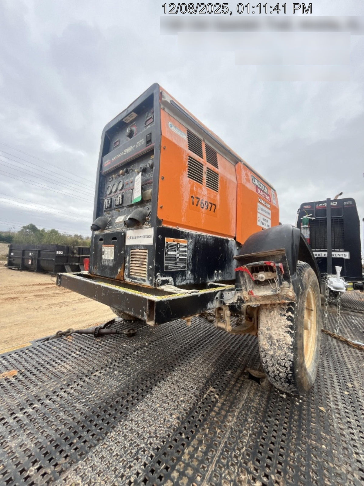 2021 Lincoln Electric Vantage 322 Vantage 322 Ready Pak 3 w/ Decals, ORANGE (includes trailer, cable rack, fender light kit) NO Telematics