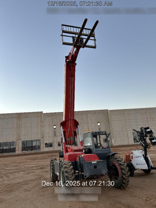 2018 Manitou MTA8044 MTA 8044 - 74 HP T4, Canopy, Worklights/Strobe, Beacon, 66" Carriage, 48" Forks, Solid Tires, Lift Hook, Aux Hydraulics