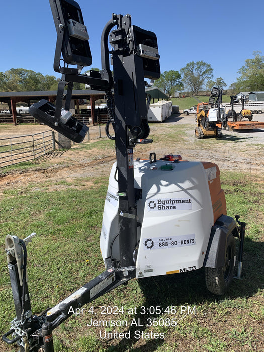 2024 Generac MLT2 Diesel, Flex Switch 120V Input, Powerzone Controller, 
(4) 320W LED Lights, 4kW Generator, 39.9 Gal Fuel Tank, 2" Ball, T3
