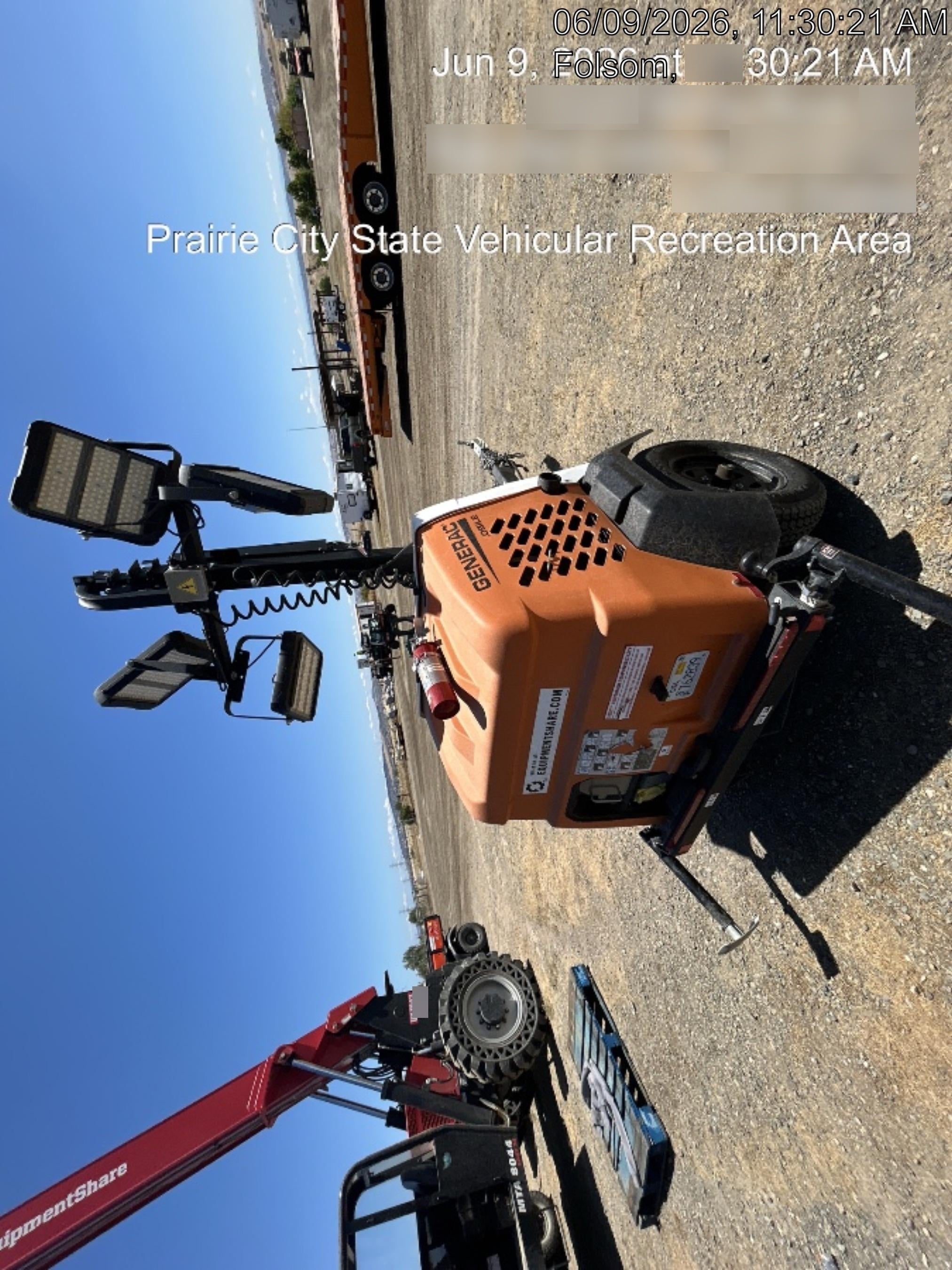 2023 Generac MLT2 Diesel, Flex Switch 120V Input, Powerzone Controller, (4) 320W LED Lights, 4kW Generator, 39.9 Gal Fuel Tank, 2" Ball, T3