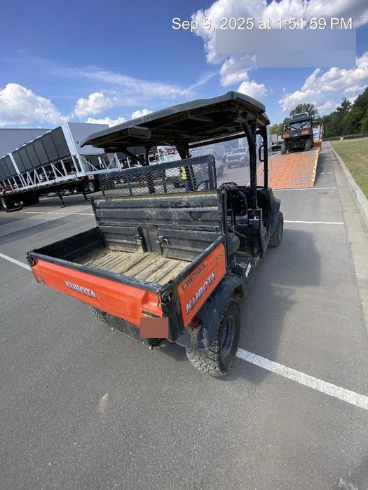 2020 Kubota RTV-X1140 4 - Seat UTV, 4WD, Canopy, Standard Rental Specs