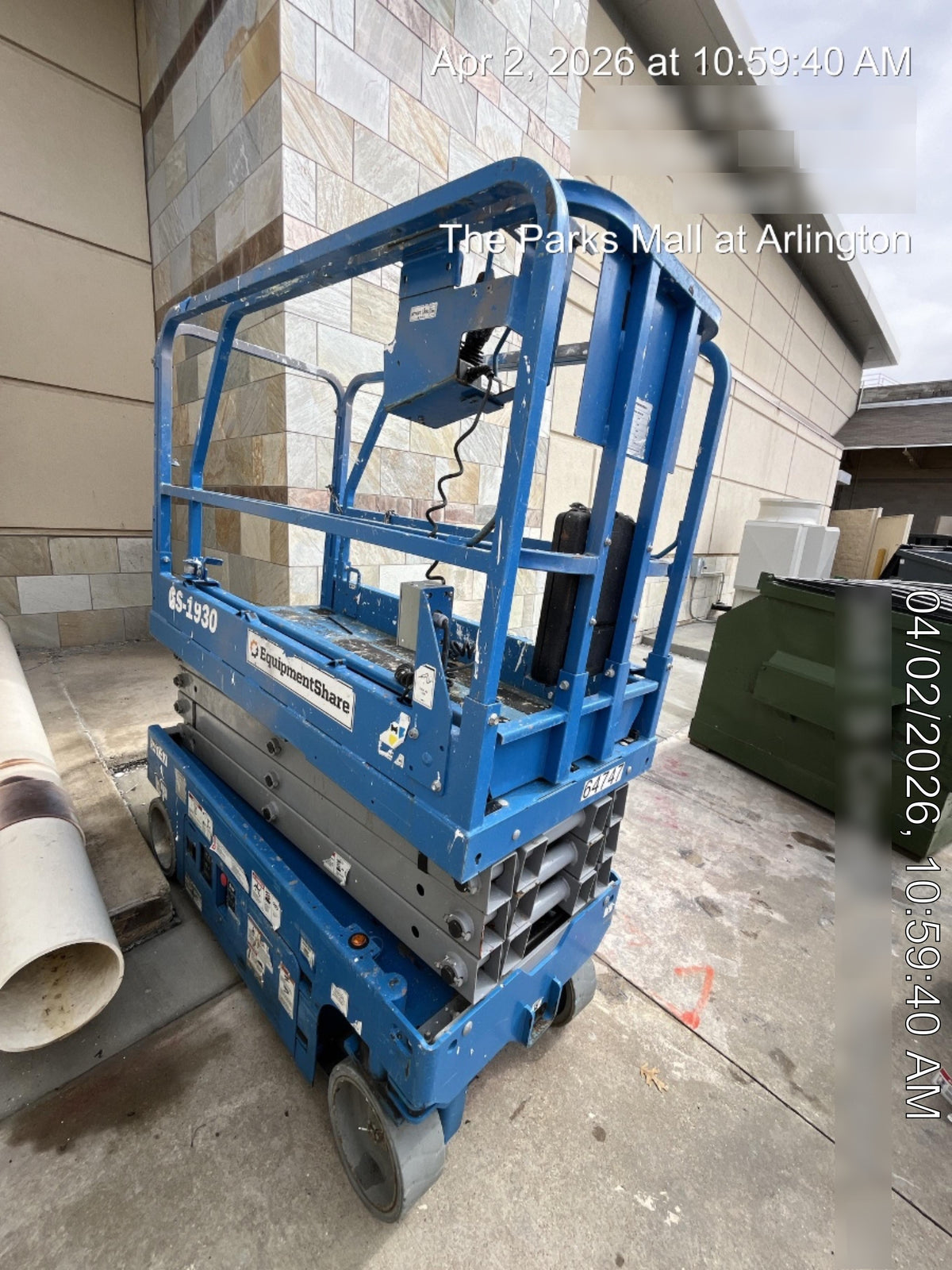 2020 Genie GS-1930 Standard Machine
