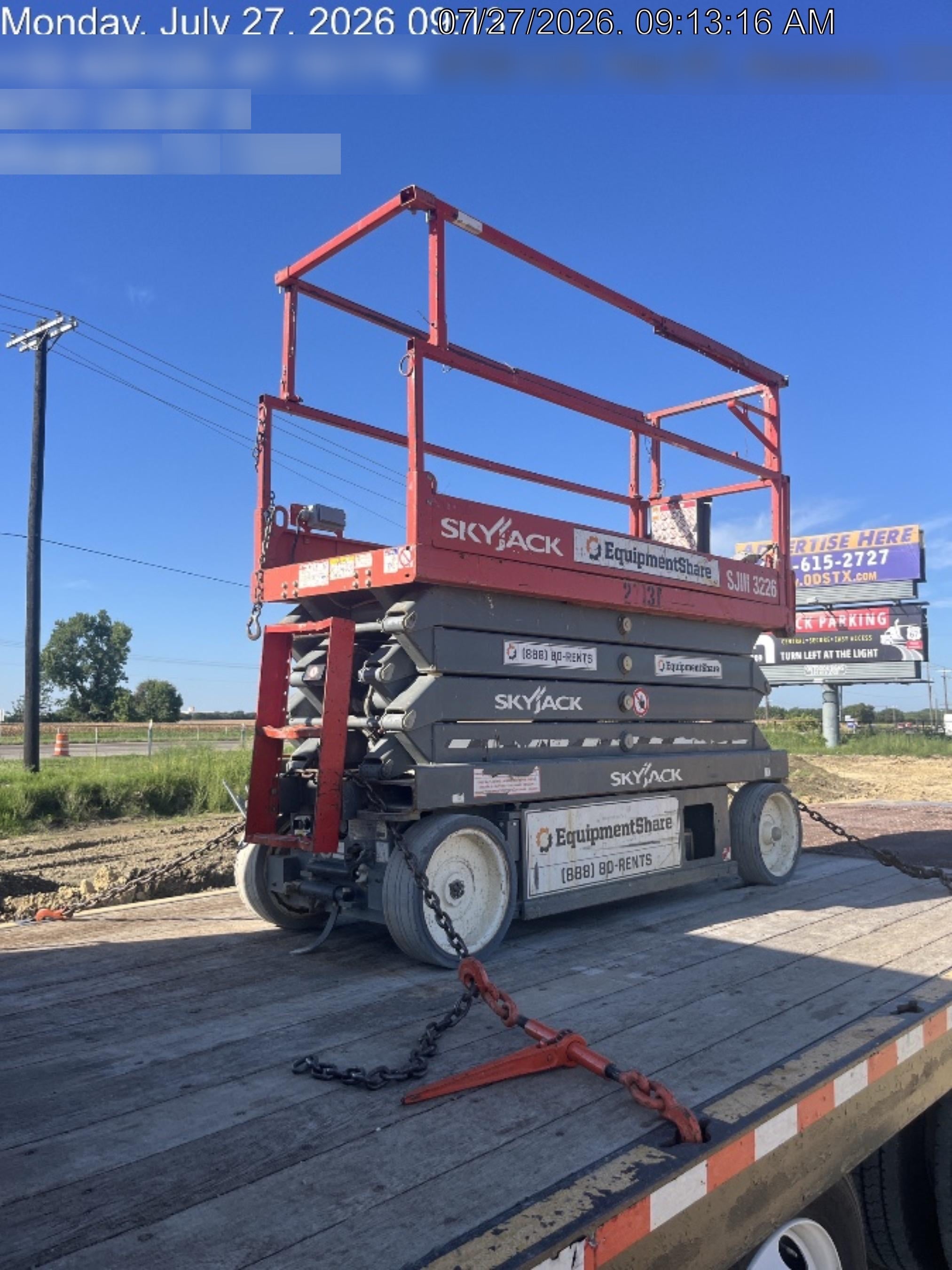 2019 Skyjack SJIII-3226 Standard w/Trojan Batteries