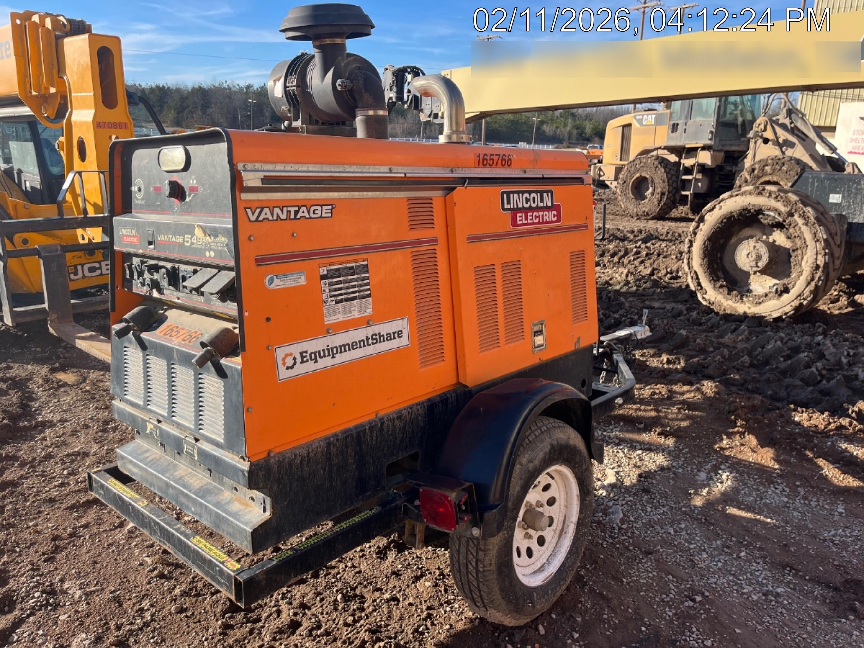 2021 Lincoln Electric Vantage 549X VANTAGE 549X READY-PAK 3 (EQUIPMENTSHARE)