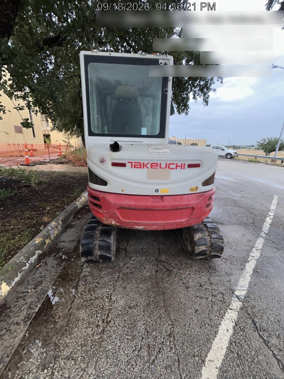 2020 TAKEUCHI TB250-2C