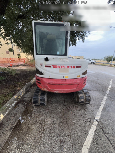 2020 TAKEUCHI TB250-2C