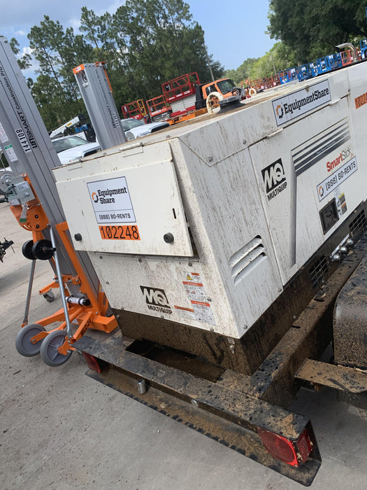 2020 Multiquip DLW400ESA4 400 amp Welder, 14kW, 120/240V, T4F Kubota, Trailer