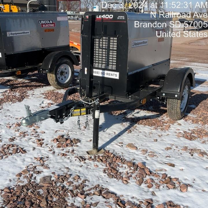 2024 Lincoln Electric LE400 Kubota V1505, Trlr, Cable Rack, Light Kit, ES Decals, T3