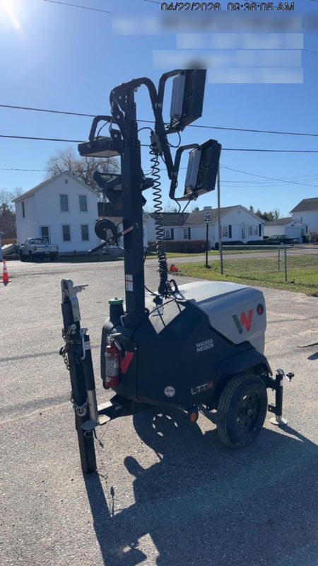 2024 Wacker Neuson LTT4 Diesel, Kohler KDW702, Deep Sea Controller, Auto Start, LED 320W, Bypass Outlet, T3